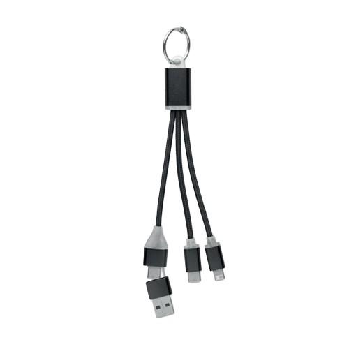 MidOcean 4 in 1 Keyring Charging Cable