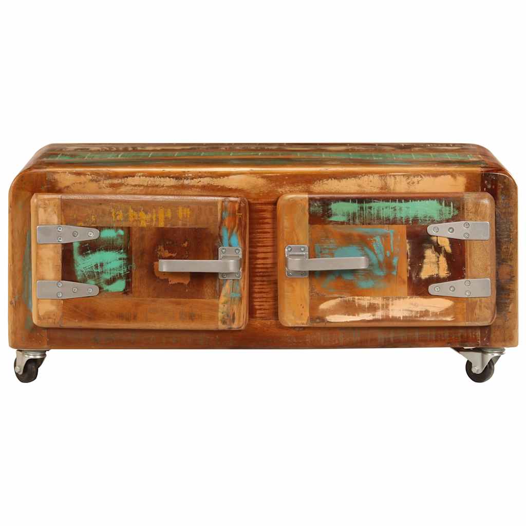 Coffee Table 85 X 55 X 40 Cm Solid Reclaimed Wood