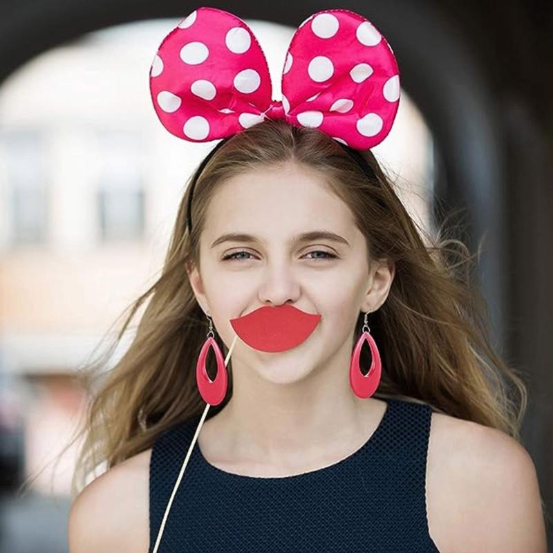 1Pair Fashion Minimalist Hook Earrings Vintage Sweet Cool Neons Oval Water Droplet Earings for Women Girls Party Jewelry