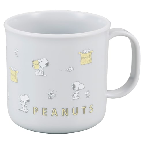 OSK Snoopy C-1 Plastic Cup, SNOOPY PEANUTS, Dishwasher, Dryer, Microwave, Antibacterial