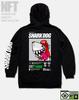 Shark-Dog-Hoody-276 Shark Dog Surfing Hawaii Nft Character Graphic Hoodie