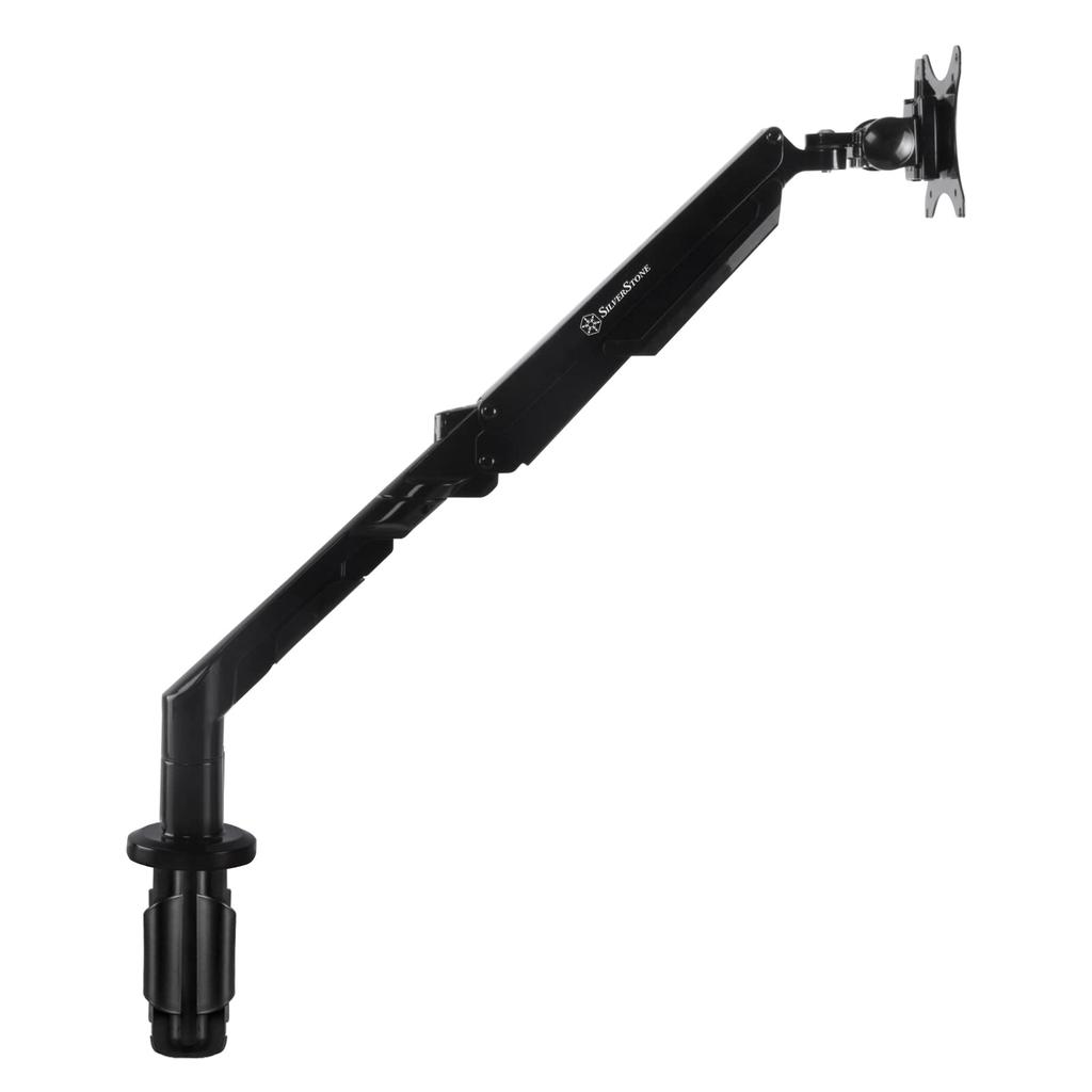 SilverStone Monitor Supports Monitors Up To Arm, 12kg, Black, SST-ARM12B