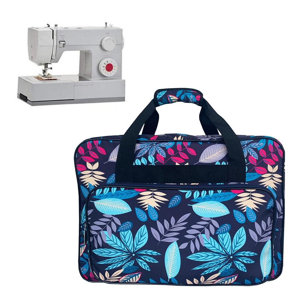Sewing machine bag with spacious interior, sewing machine carrying bag Sturdy transport and storage bag for sewing machine and accessories,