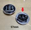 Emblema Badge Logo B 57mm per Cofano Anteriore per BRABUS W220 W205 GLA GLC CLA W204 W124 W201 W202 W212 W213 W177 W246