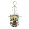 Cartoon Zoro Usopp Luffy Anime Characters Acrylic Keychain Ornaments Fashion Cool Figure Charm Backpack Accessories Keyring Toys