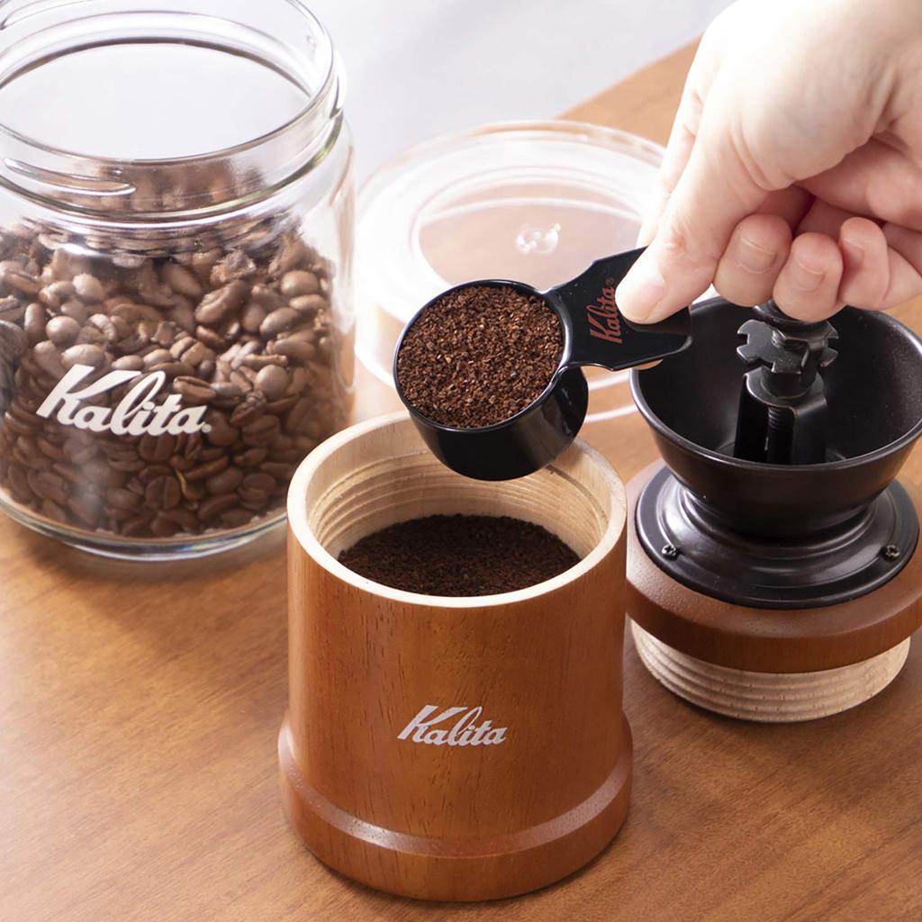 Kalita Coffee Measure, Enamel, Black, Small, TSUBAME & Kalita #44250