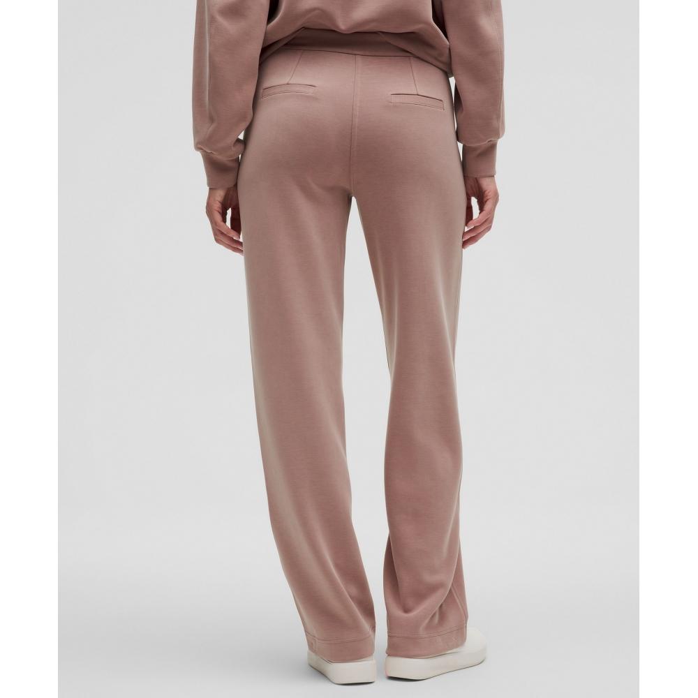 Lululemon Softstreme Pintuck Mid Rise Pant  Regular Twilight Rose