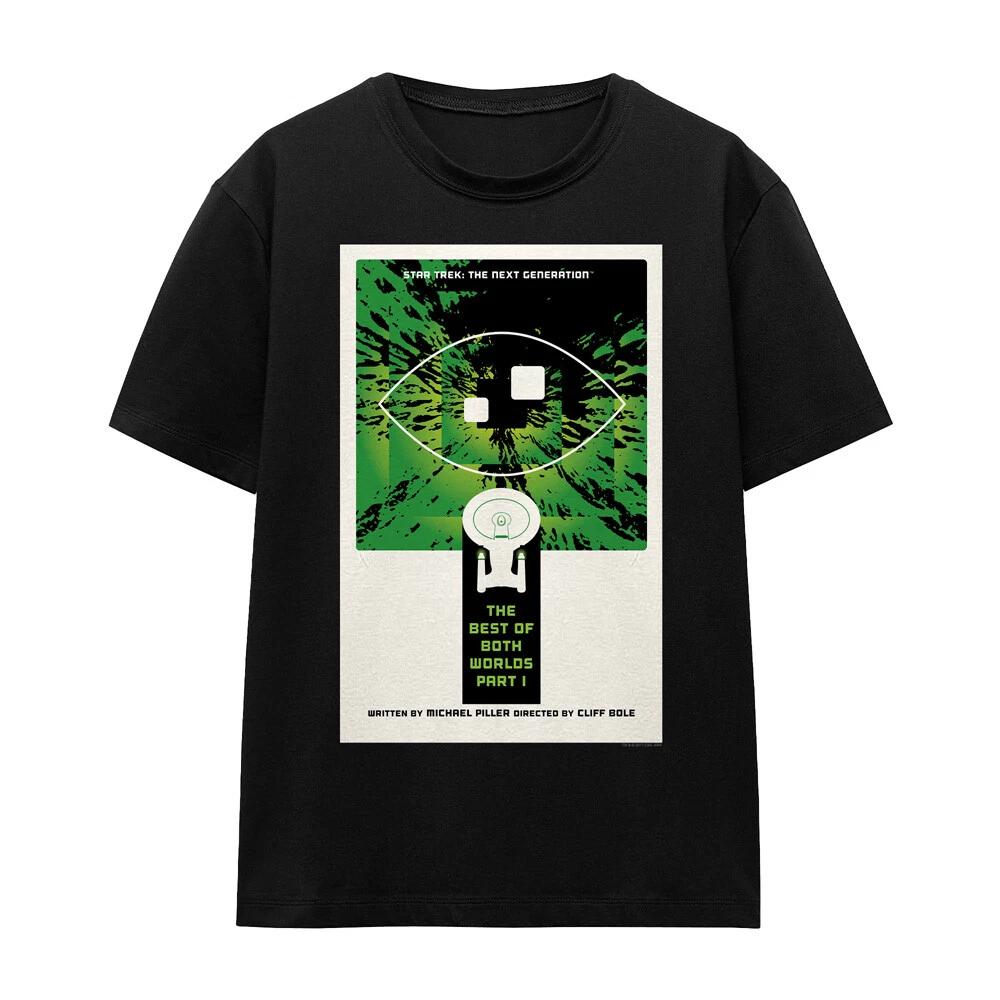 

Star Trek TNG Season 3 Episode 26 Ladies 100% Cotton T-shirt Mens Tees Top S-2XL, Black S