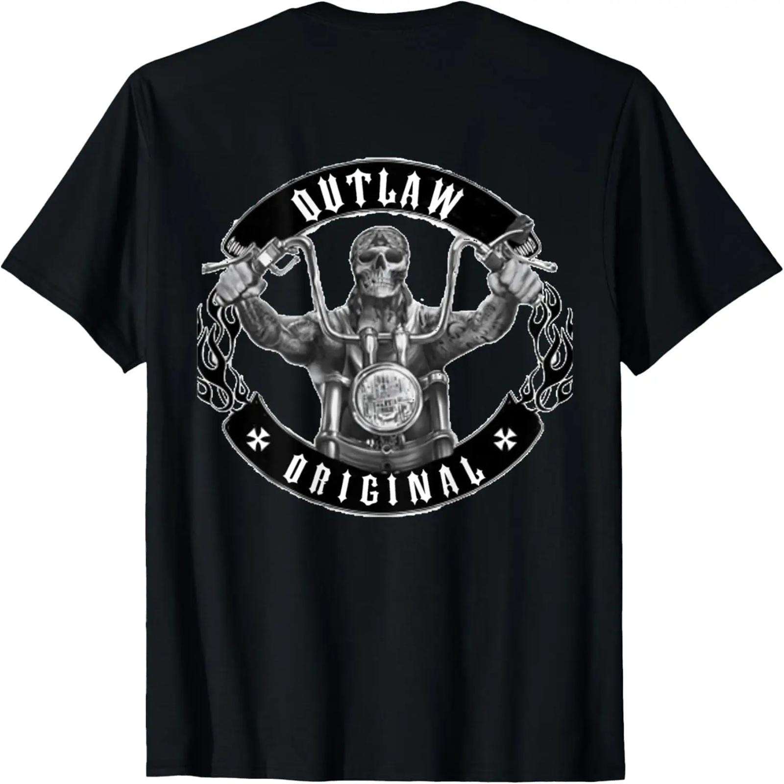 

Винтажная футболка на День отца Только папа ездит на мотоцикле Крутой папа-байкер XXXXXL чёрный