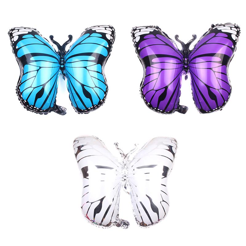 3styles butterfly foil balloons birthday party wedding decor kids favors SG 3styles butterfly foil balloons birthday party wedding decor kids favors SG