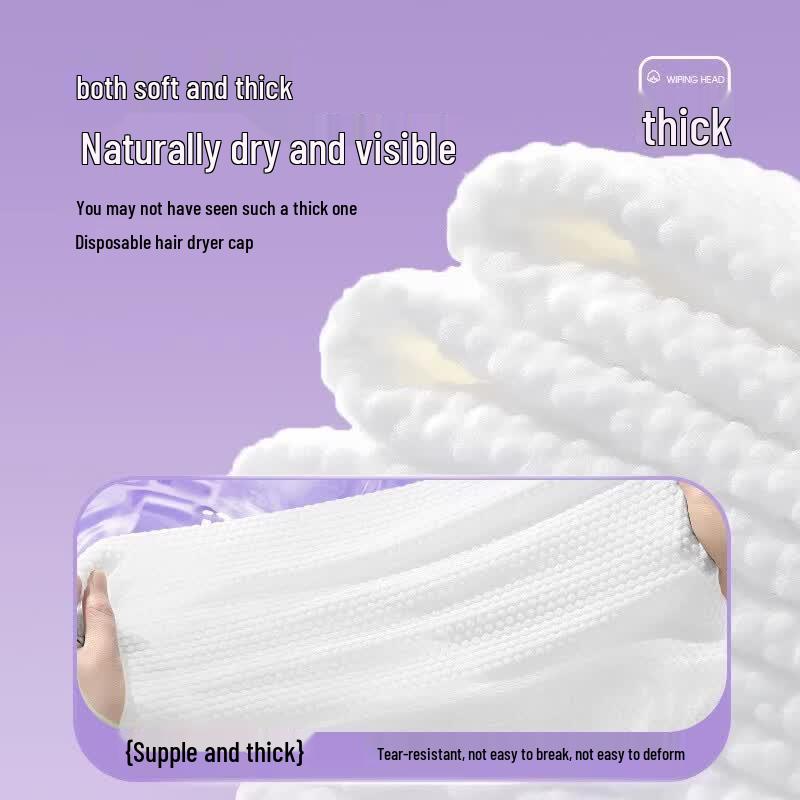 BADIGAO Disposable Travel Hair Drying Cap