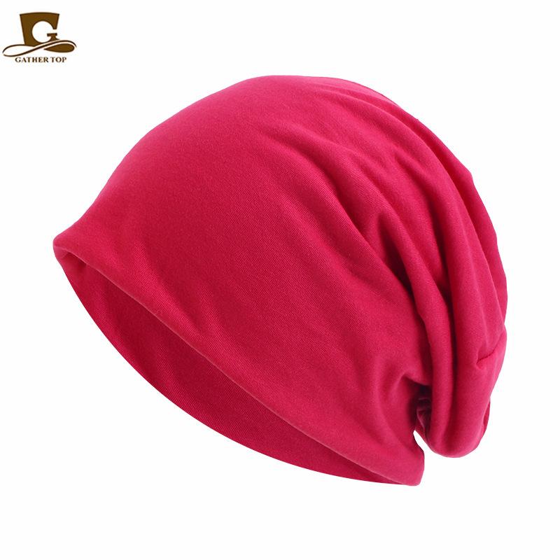 Men's and women's candy-colored pullover hats, stretch confinement hats, nightcaps, hip-hop headscarf hats JDU