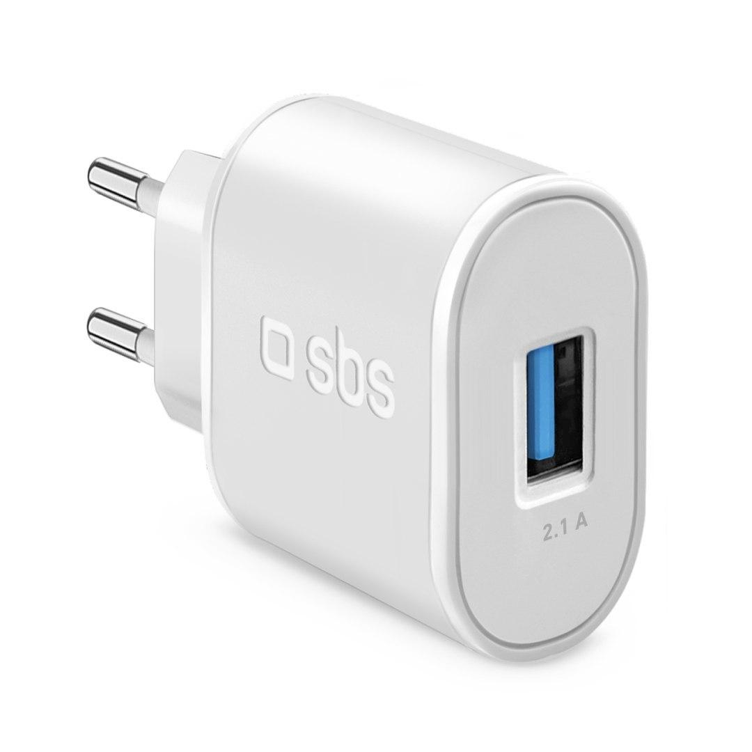 SBS 2100 mAh Charger - 2.1A - White