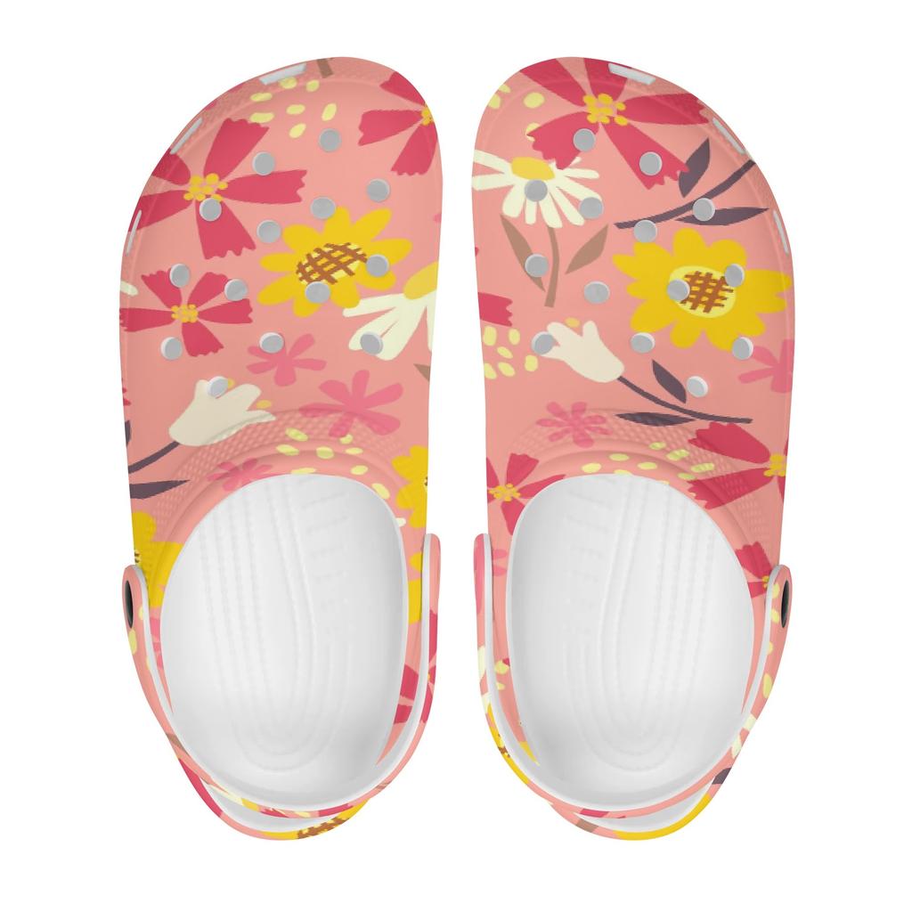 Graphic Printed EVA Casual Clogs Men Women Soft Sole Soft Sole Lightweight Slip On Sandals Slippers Summer Daily Leisure Shoes