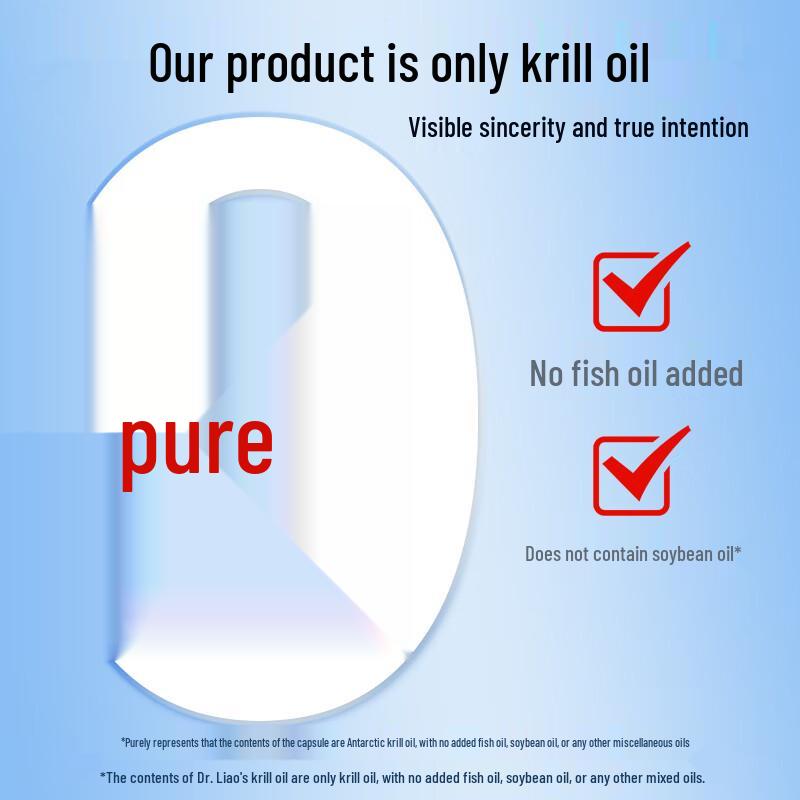 Liao Doctor Lu Hua Antarctic Krill Oil Capsules