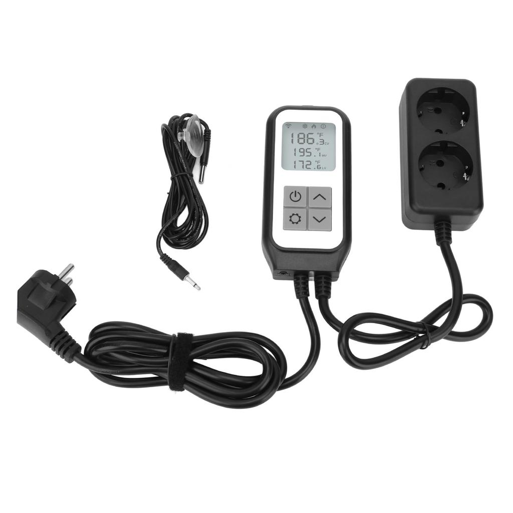WiFi Smart Digital Temperature Controller Socket Remote Controlling Timer Setting for Home