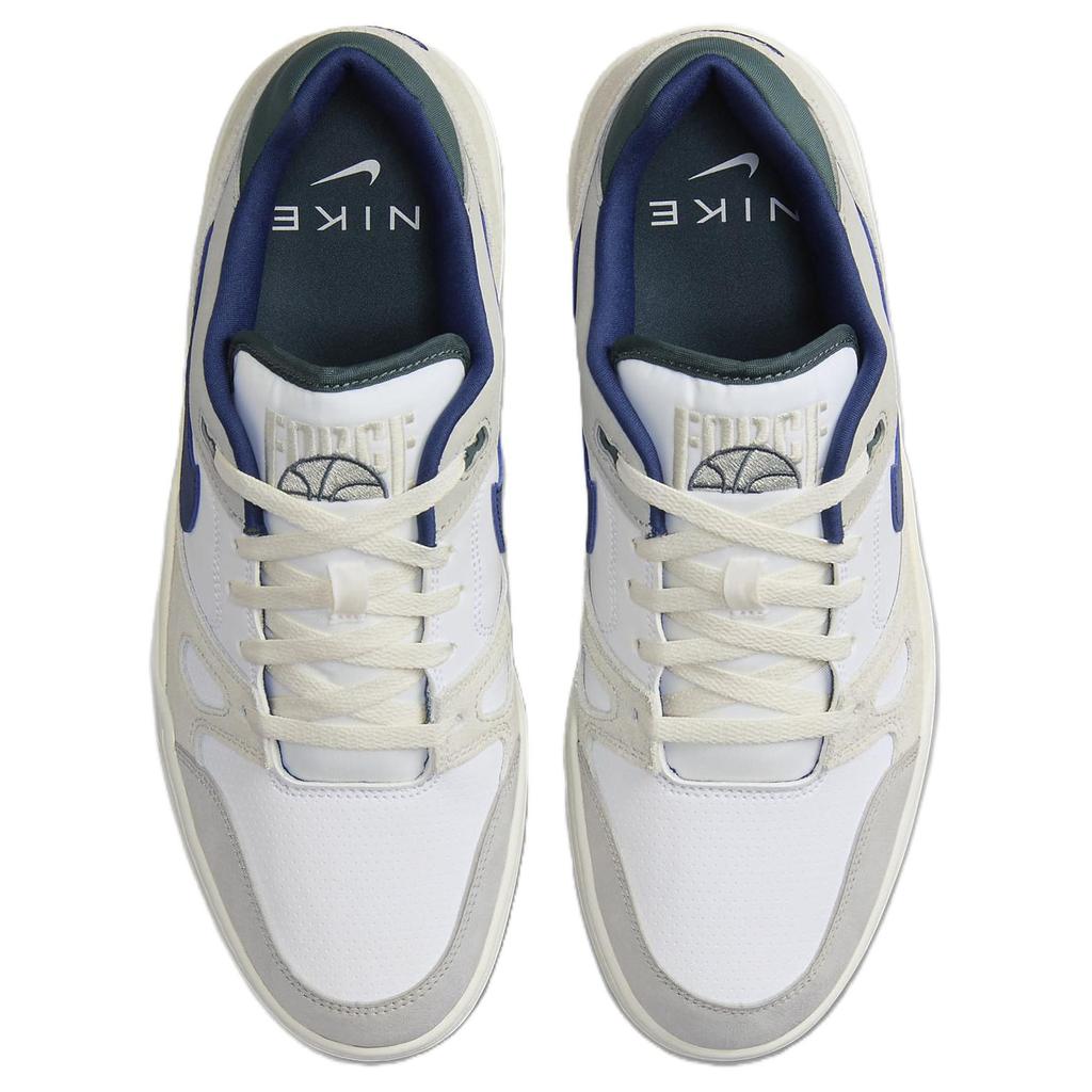 New Nike Full Force Low White Navy Teal FZ3595-100