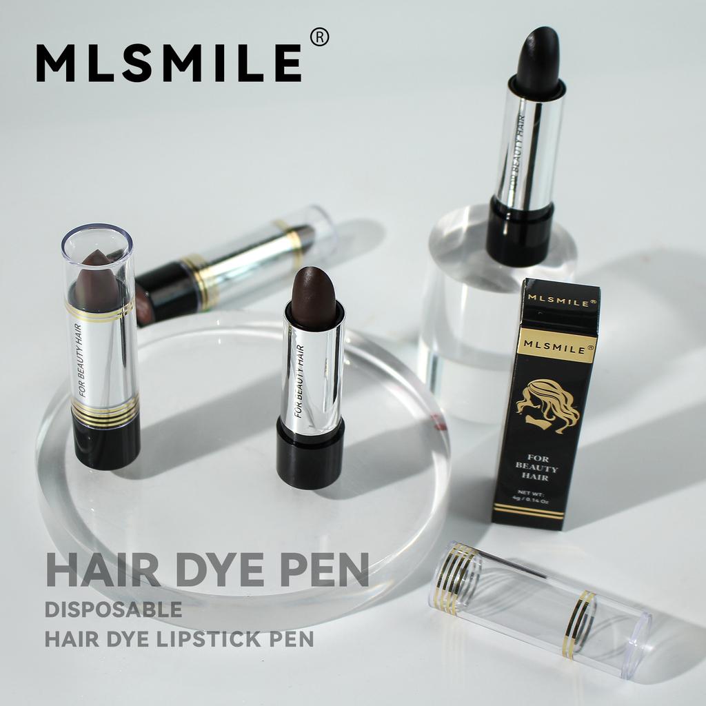 Lápiz de tinte para el cabello portátil de 3 colores, rápido, temporal, para cubrir el color blanco, crema para el cabello desechable, laca para el cabello desechable, barra de tinte para el cabello