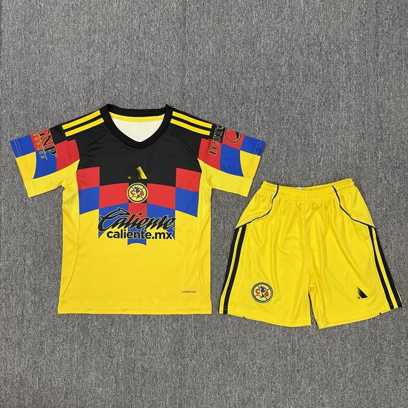 Mexico America Club Football Clothing Set Children s Shirts E-commerce Home Away 16
