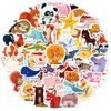 300 Small Animal Stickers Children Cute Student Stationery Suitcase Stickers