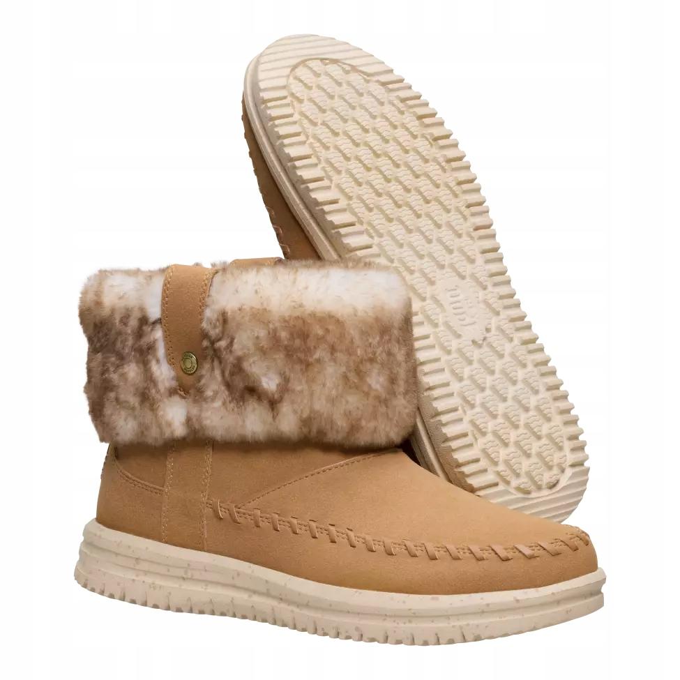 Heydude Classic Camden Cuff Cozy  44283 |36| Cognac
