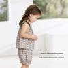Babylove Girls' French Floral Cotton Shorts Set