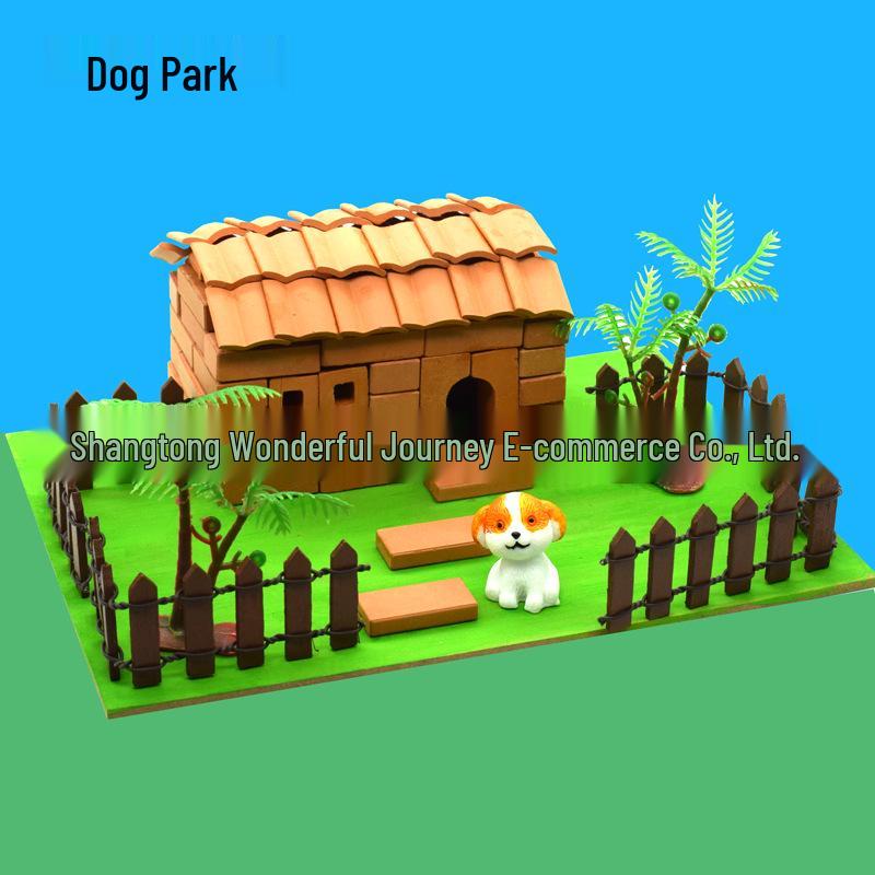Little Bricklayer DIY Cement House Building Blocks - Educational Toy for Children