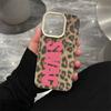 Phone Case For Samsung A53 A54 A55 S24 Ultra S25 Ultra S24 Fe A17 A26 Leopard Swag Text Anti Shock Soft Touch Cover