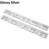 3D Letter Car Hood Bonnet Cover Emblem For Land Rover Range Rover Velar Sport Discovery 2 3 4 Defender Chrome Front Head Sticker BQQ0