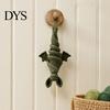Crochet Bat Kit Wind Spinner DIY Kit, Halloween Knitted Spiral Hanging Decoration Gothic Style Decor with Yarn And Hook, Spooky Handmade Complete