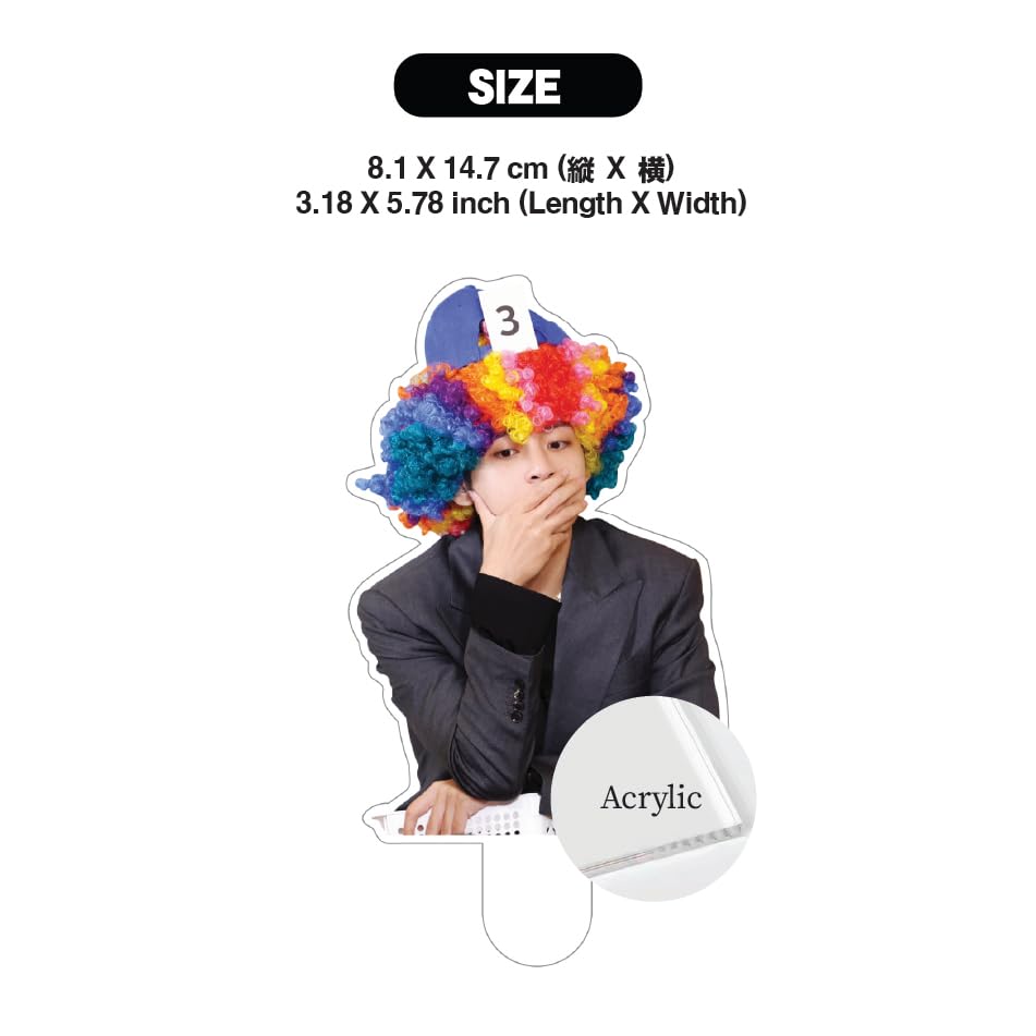 BTS Acrylic Topper Acrylic Stand (V 03)