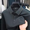 Men's Polo Shirt Lapel Long Sleeve T-Shirt Autumn Arrival Print Anti Pilling Business Men'swear