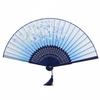 [BLOOPIC] Folding Fan, Summer Japanese-Style Fan, Men's and Women's, Bamboo, Stylish, Handheld, Heat