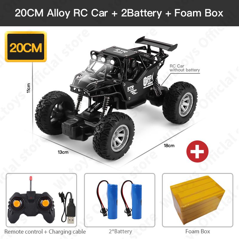 1:12/1:16 4WD RC Car With Led Lights 2.4G Radio Remote Control Cars Buggy 4X4 Off-Road Control Trucks Toys for Kids Gifts