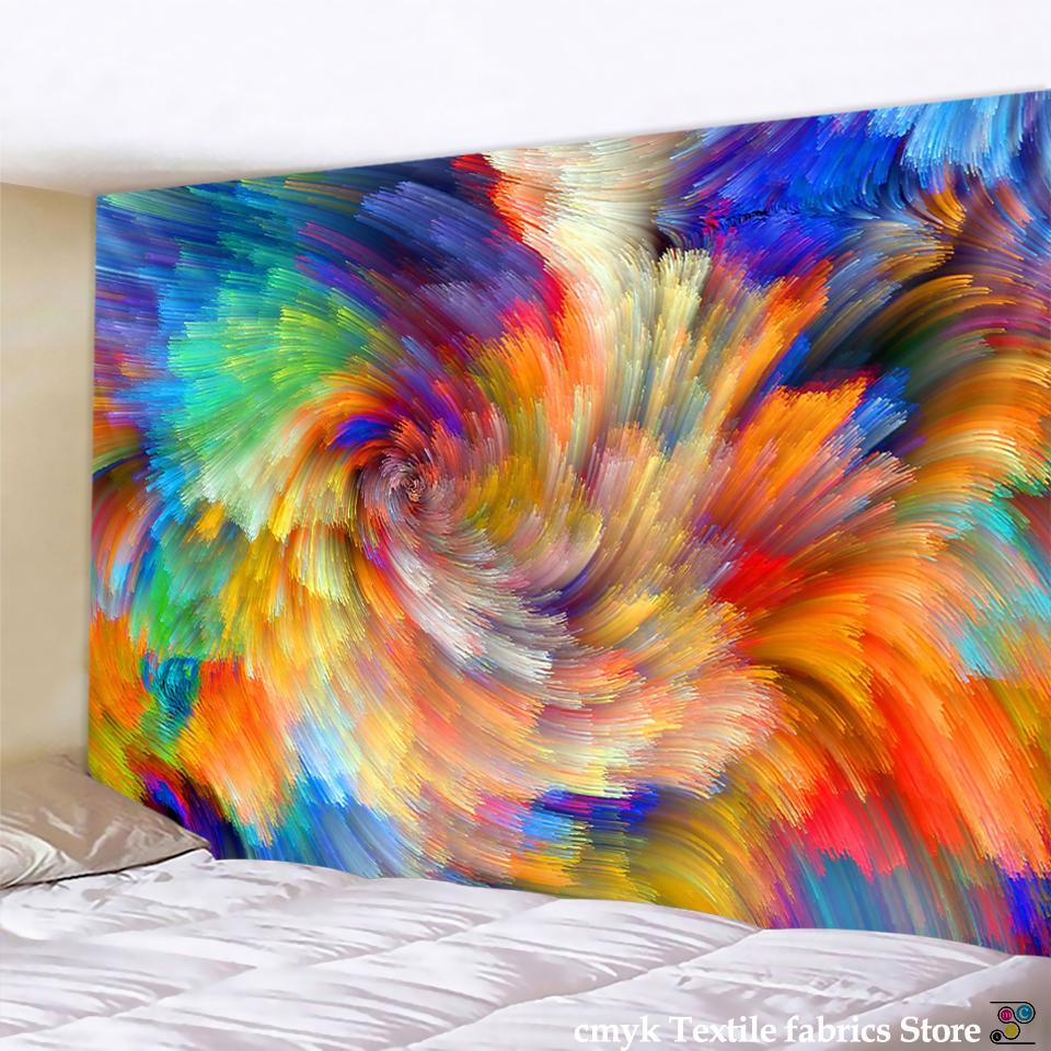 Психоделический гобелен для спальни — фото 4