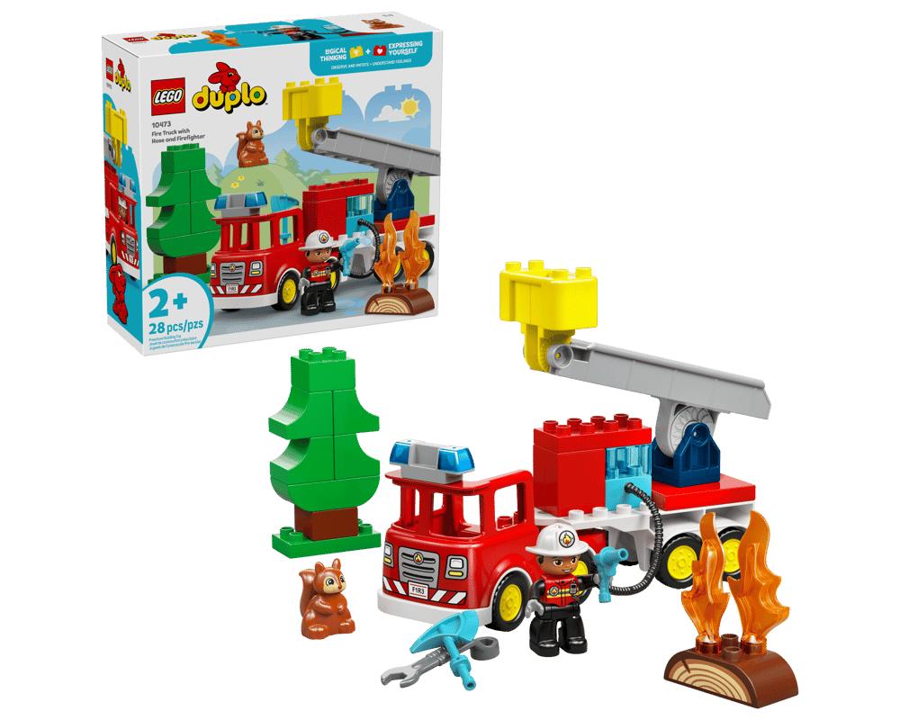 Lego Multicolore Duplo Feuerwehrwagen Baukasten - Bild 26