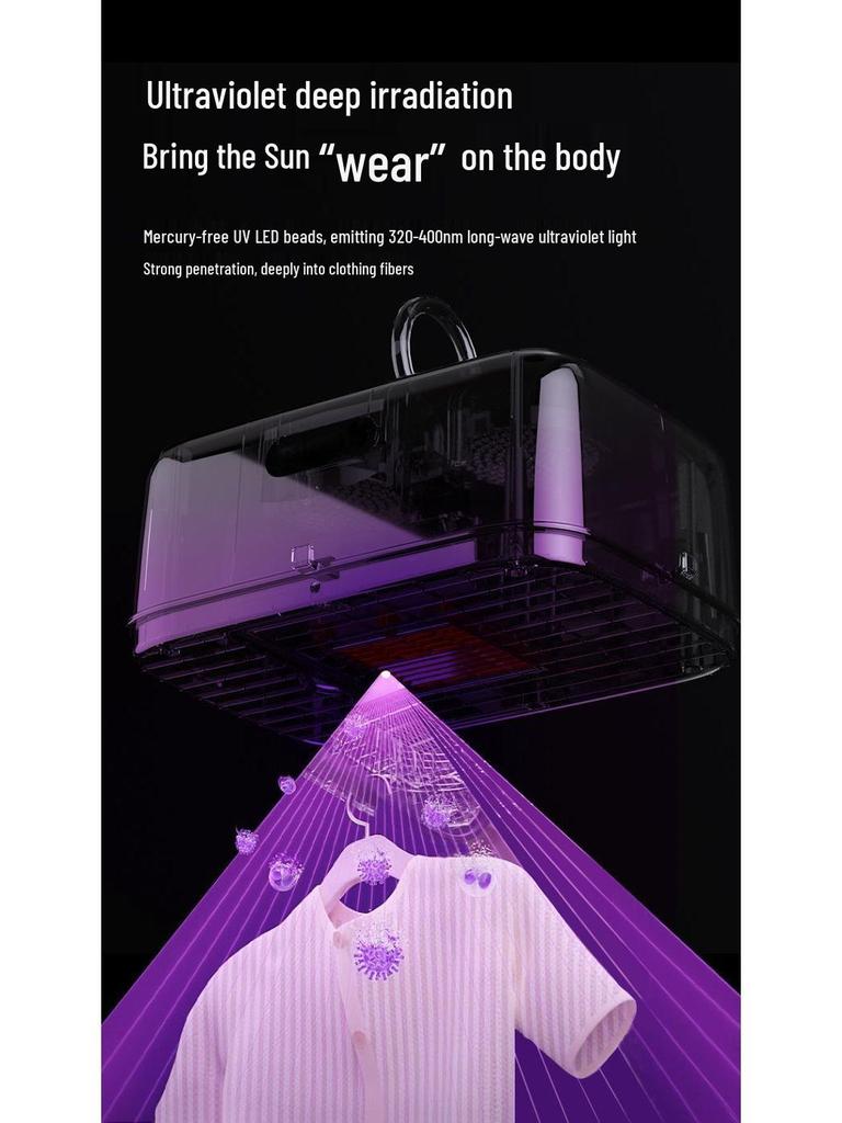 Intelligentes Haus Vollautomatischer Schnelltrockner - Kompakttrockner gegen Milben für Wohnheime und kleine Räume