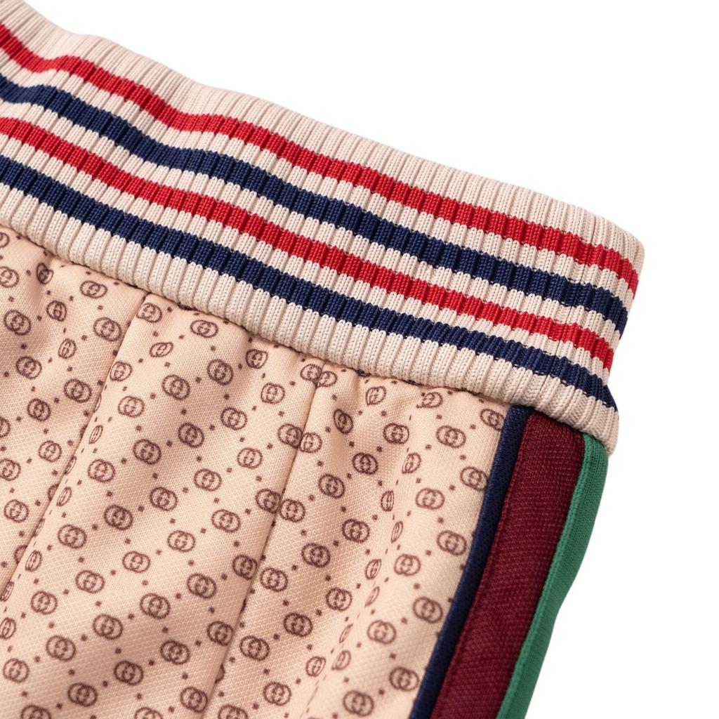 Previous Season Web Stripe Gg Logo Print Skirt 661786-XJDFP-9115