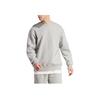 adidas Solid Color Crew Neck Pullover Long Sleeve Sweatshirt Men Sweatshirt Gray IJ6902