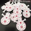 DIY Wooden Christmas Ornaments: Snowflake, Heart, and Star Pendants
