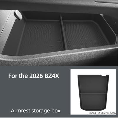 Für die Mittelkonsolen-Aufbewahrungsbox des BZ4X 2026, Staubdichte Aufbewahrungsbox zur Innenraum-Modifikation, Innenraumzubehör