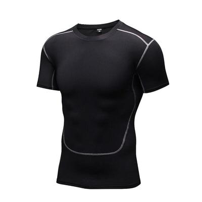 OEING Herren Kurzarm Trainings-T-Shirt, schnelltrocknend, dehnbar, 2er-Pack