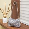 Shimmer Sequin Underarm Bag Sparkly Shoulder Bag for Evening Parties Weddings Occasions