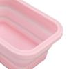 2PCS Collapsible Design Lunch Storage Container Silicone Refrigerator Storage Box  For Office