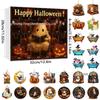 2026 Halloween Witch, Ghost & Goblin Countdown Calendar with Acrylic Pendant Blind Box