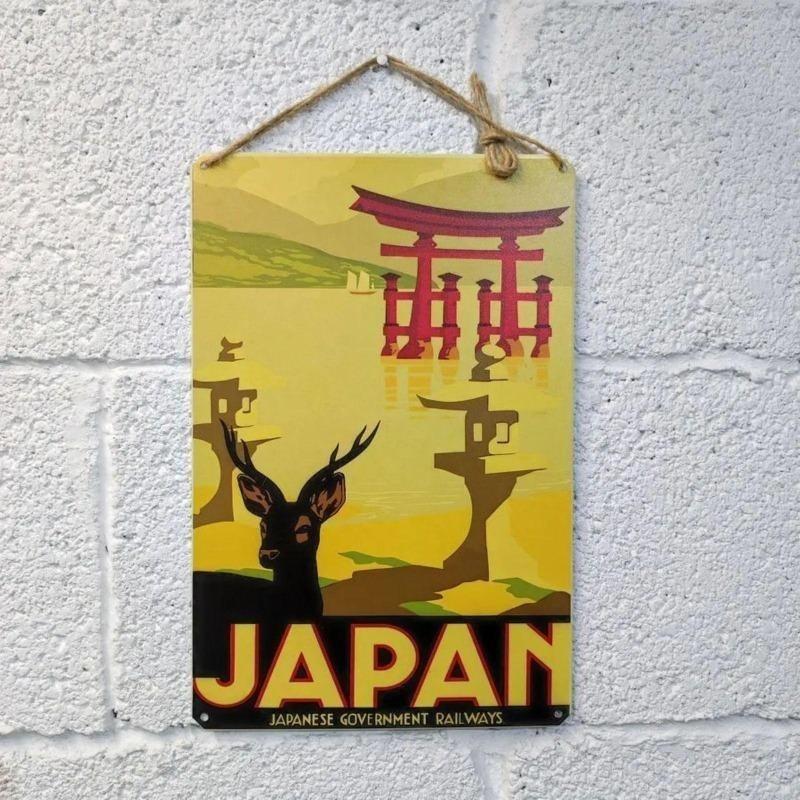 Venice Tourism Metal Poster, Vintage Travel Wall Art