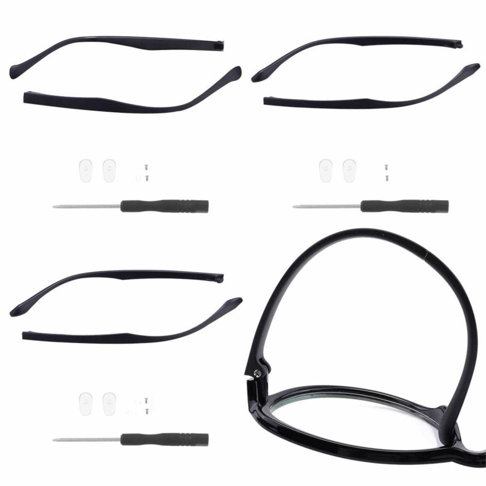 Lunettes de vue universelles antidérapantes de rechange pour lunettes de vue, accessoires pour lunettes, monture de lunettes