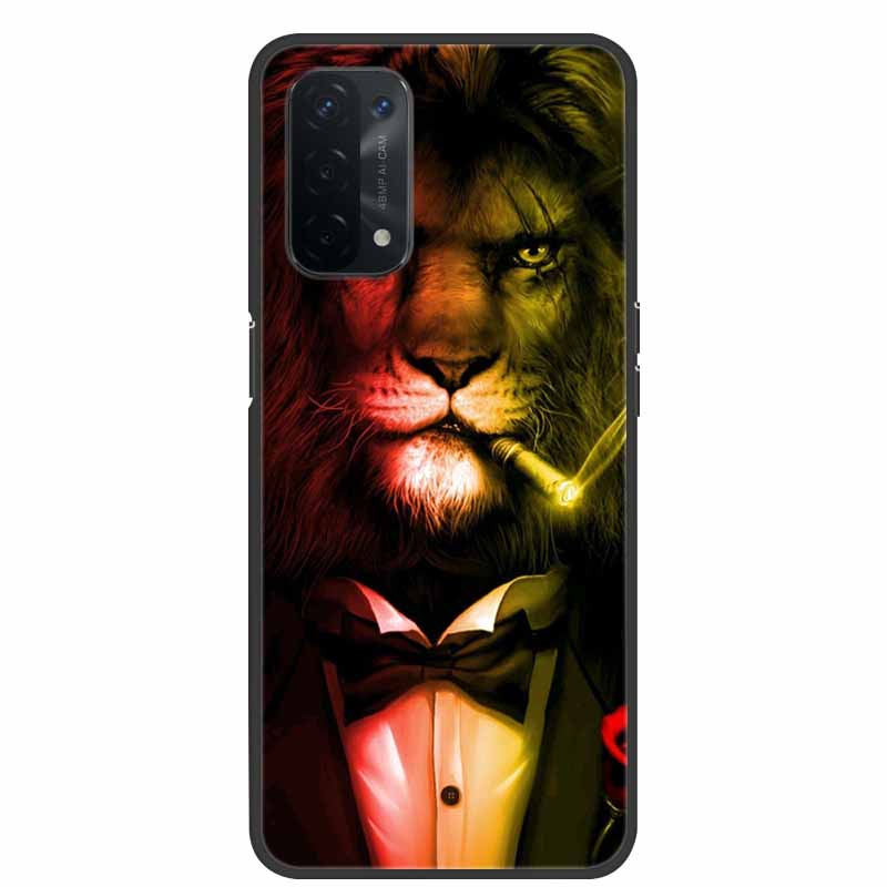 For Oppo A54 5G Case Marble Soft Silicone Back Case for Oppo A55 5G Phone Cover OppoA54 A54 A55 4G 5G 2021 Coque Funda Bag