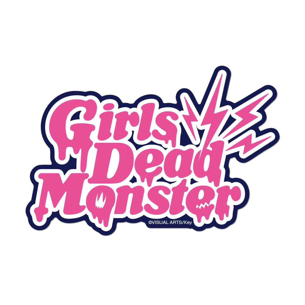 COSPA Angel Beats Girls Dead Monster Outdoor Sticker 8x12cm Paper