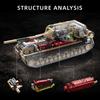 Army Style High-Standard-Quality Ww2 High-Quality 2688Pcs High-Quality Germany High-Quality Panzer High-Quality Viii High-Quality Maus Large Size